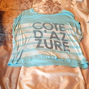 Cote D'az Zure Kirra Medium Boho Chic Shirt